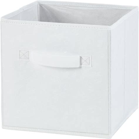 hl russel large storage box white embossed with metal detail|H & L Russe4l Ltd Large Folding Box White Embossed x 2, 2.